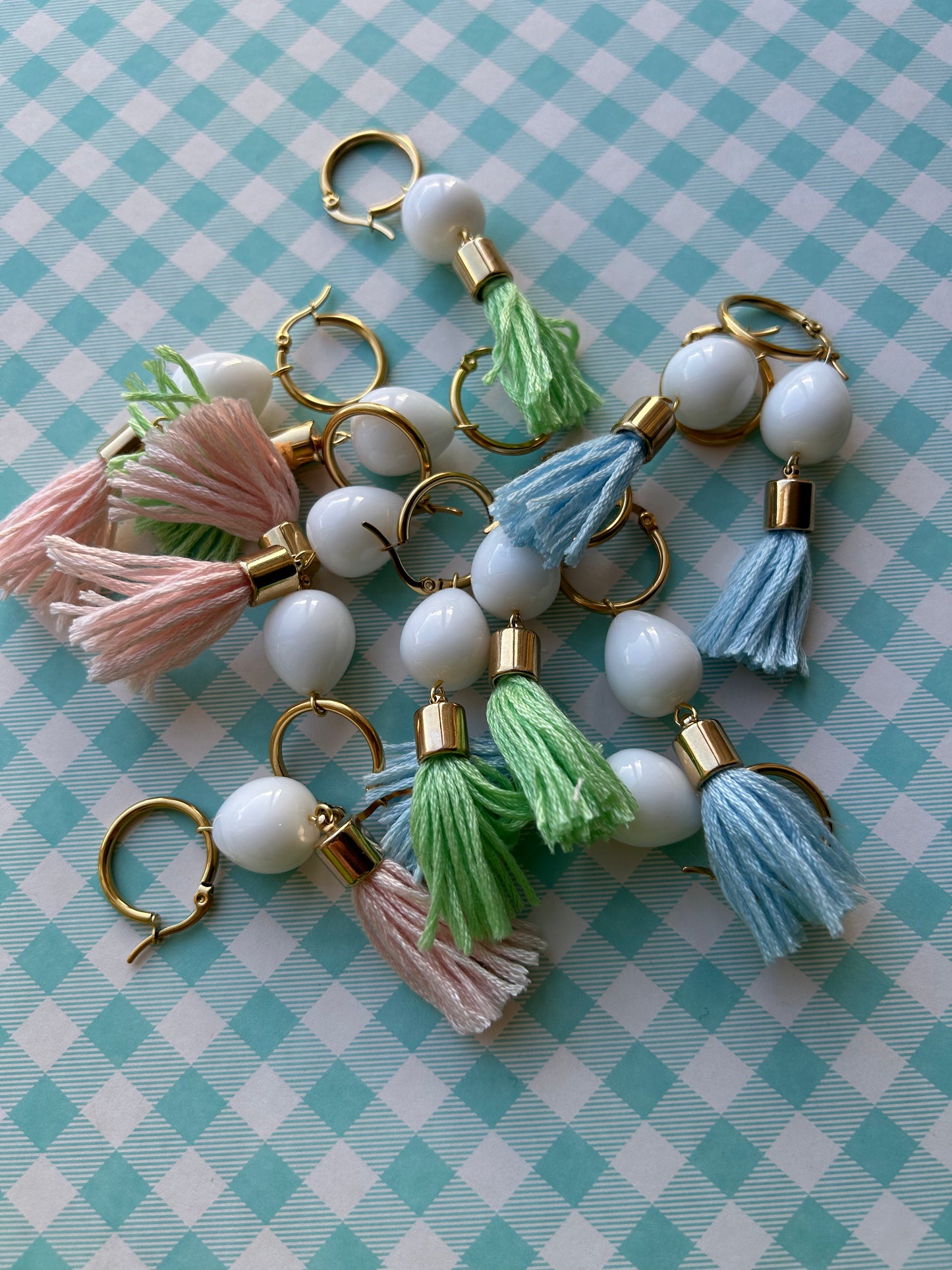 Pastel Tassel Eggs