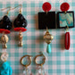Hong Kong Vintage Beaded Earrings